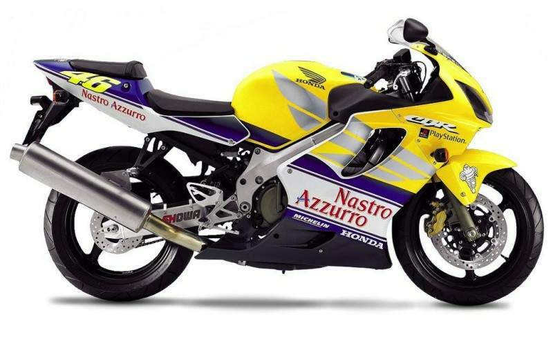 honda cbr 600 f4i rossi replica